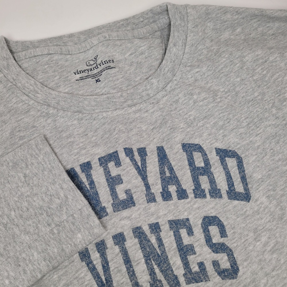 Vineyard Vines Sweatshirt Mens XL Gray Excellent Arched Logo French Terry 2K1372